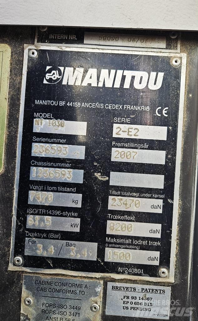 Manitou 1030 텔러 핸들러