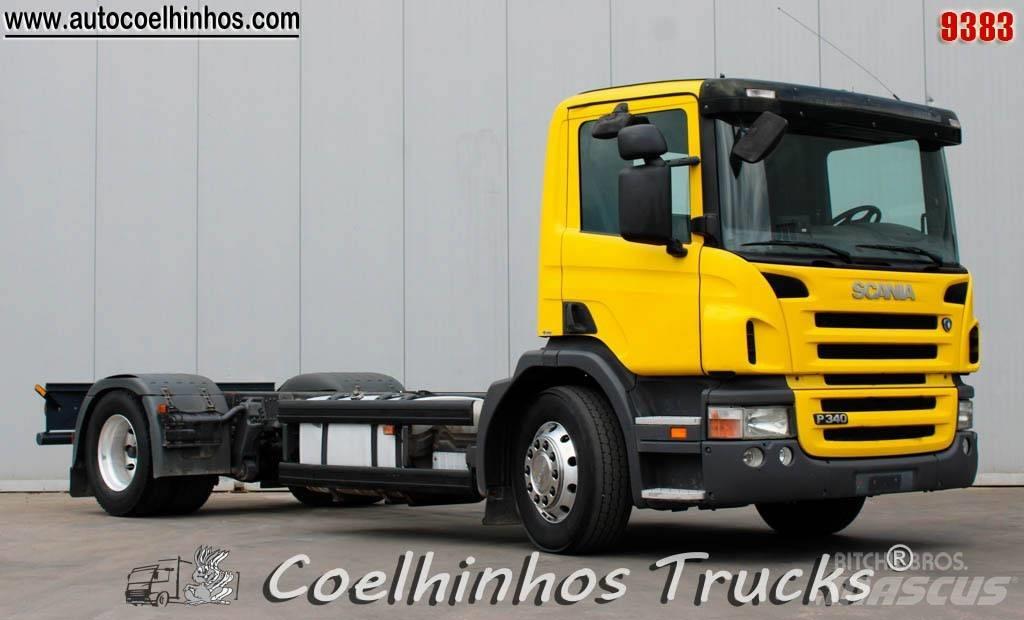Scania P 340 새시 운전실 트럭