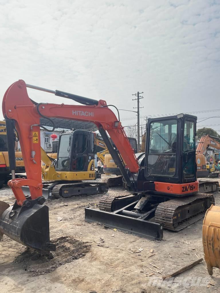 Hitachi ZX 55 소형 굴삭기 7톤 미만