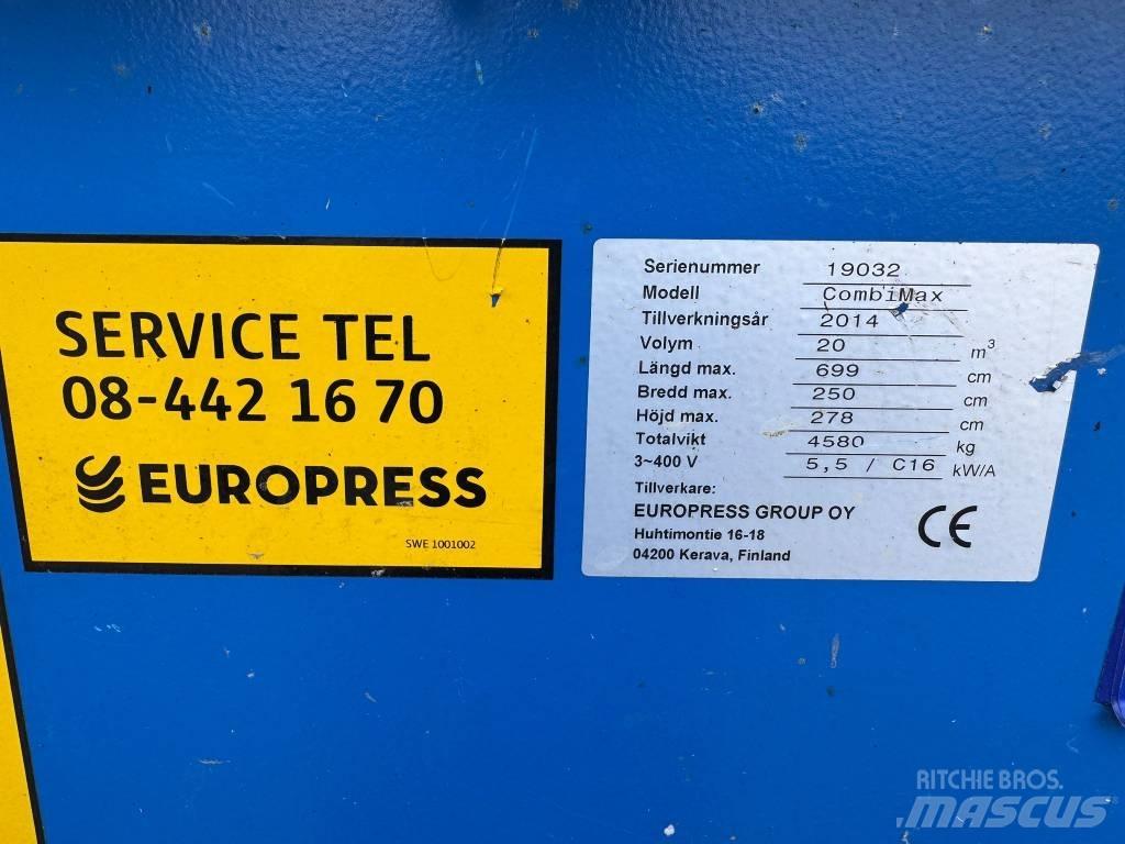 Europress CombiMax 폐기물 압축기