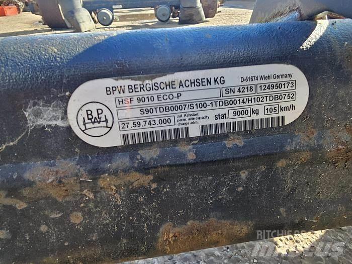 BPW HSF 9010 ECO-P 차축