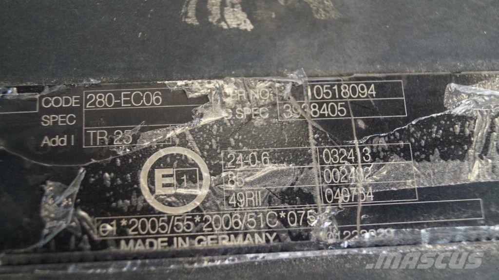 Volvo D7E 280 USED 엔진