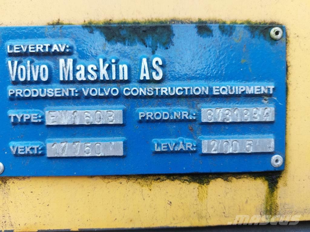 Volvo BM EW 160 B  휠 굴삭기