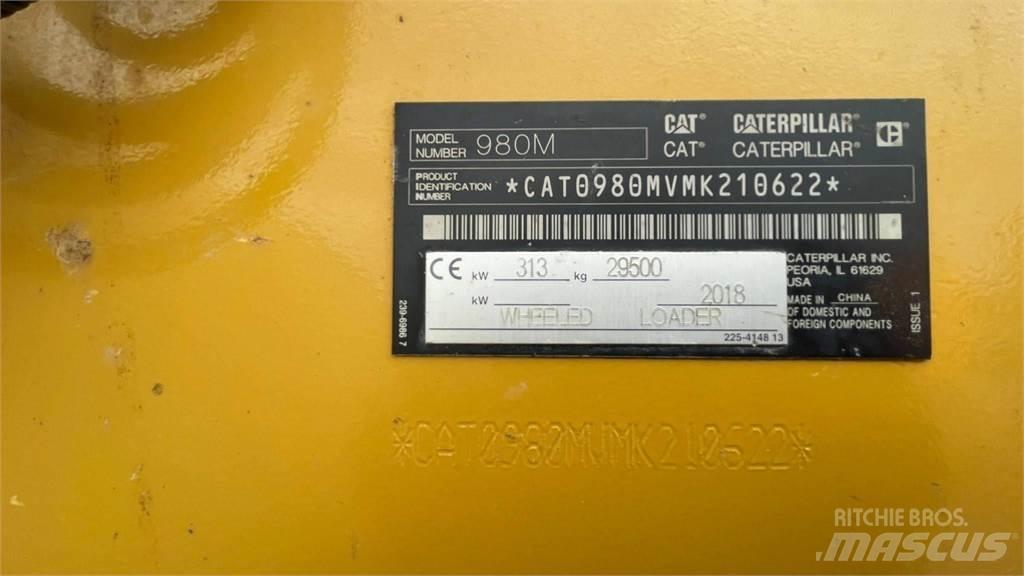 CAT 980 M  휠로우더