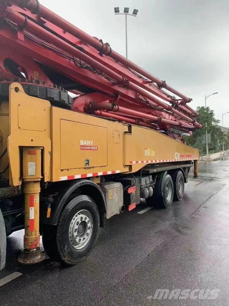 Sany 56m 콘크리트 펌프카