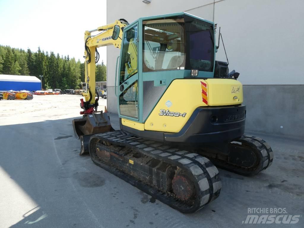 Yanmar SV 100-1 중형굴삭기 7톤-28톤