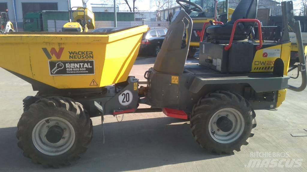 Wacker Neuson DW 20 건설현장 덤프트럭