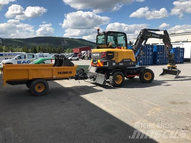 Volvo EW60E (UTHYRES)  휠 굴삭기