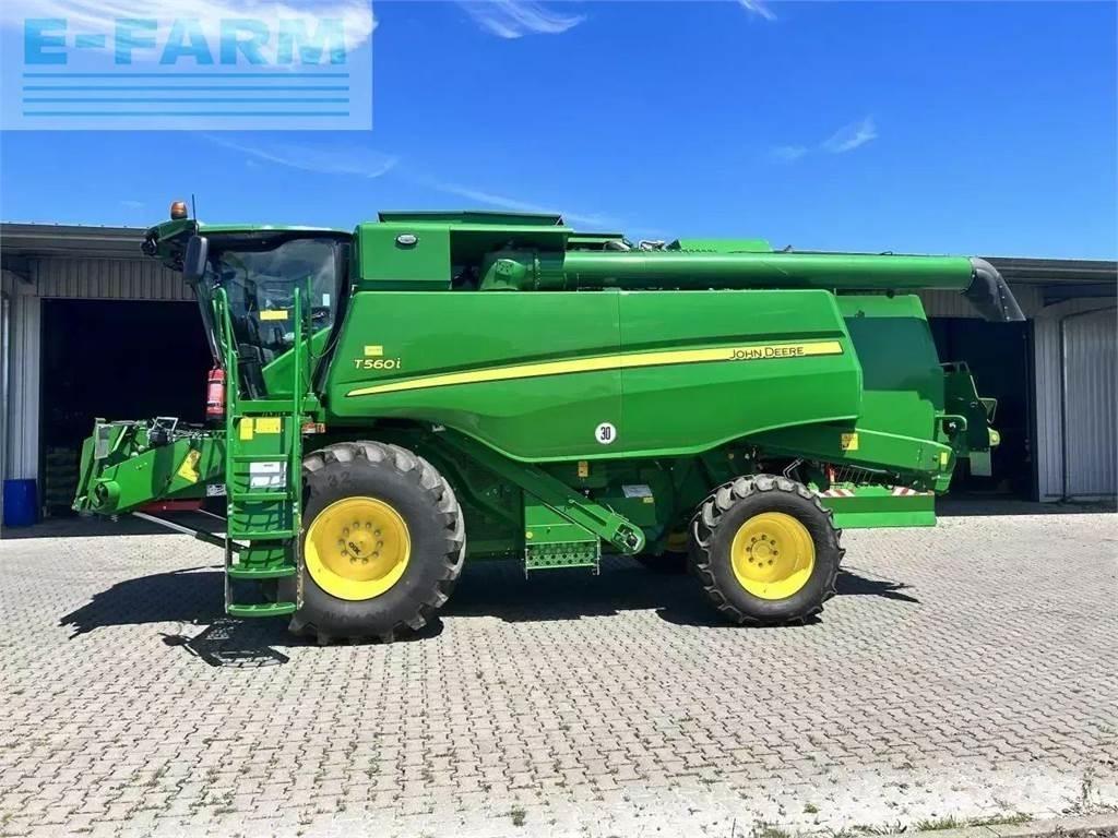 John Deere t560 콤바인 수확기
