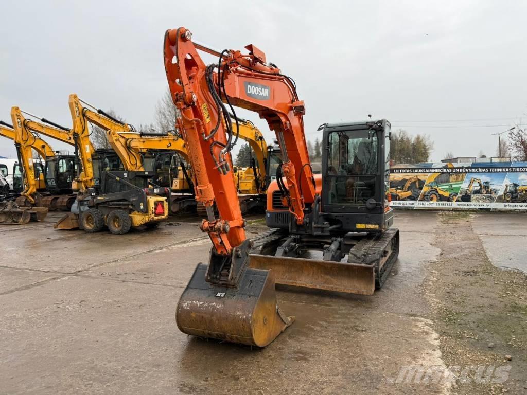 Doosan DX 85 R 중형굴삭기 7톤-28톤