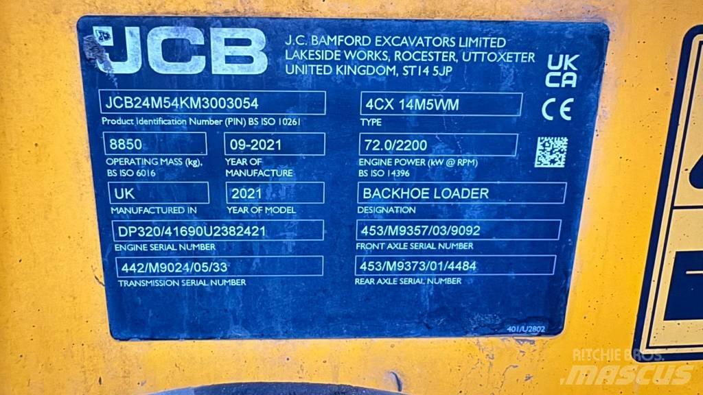 JCB 4 CX 백호로더