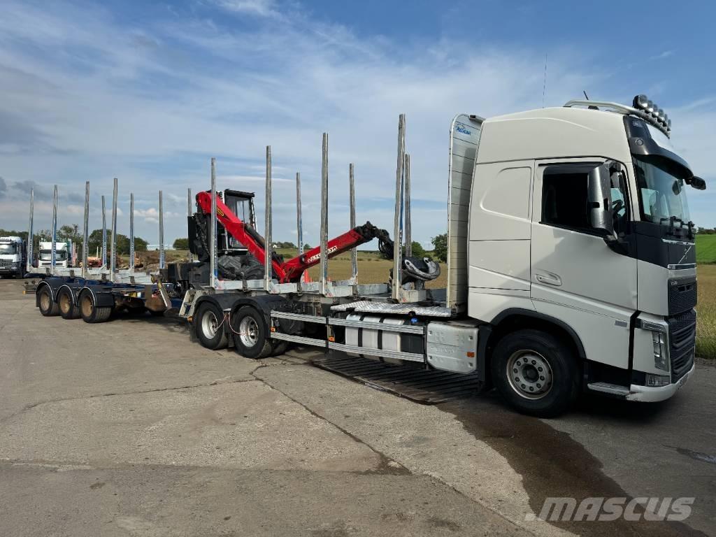 Volvo FH 540 Timber 목재 트럭