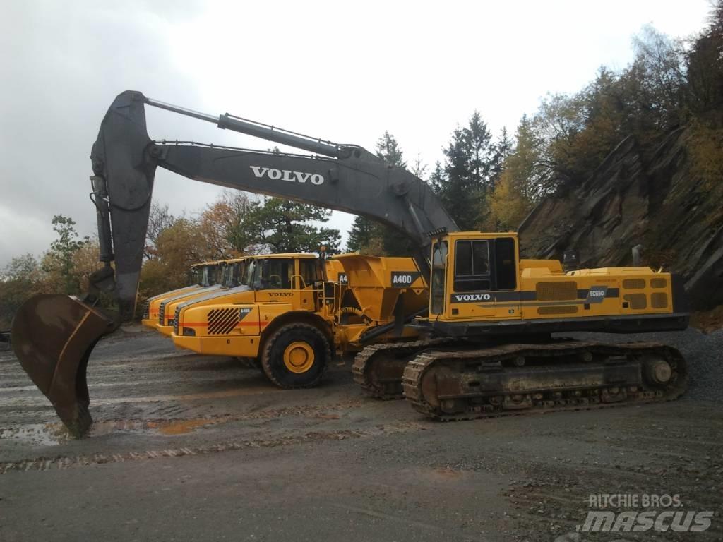 Volvo EC 650 대형 굴삭기 29톤 이상