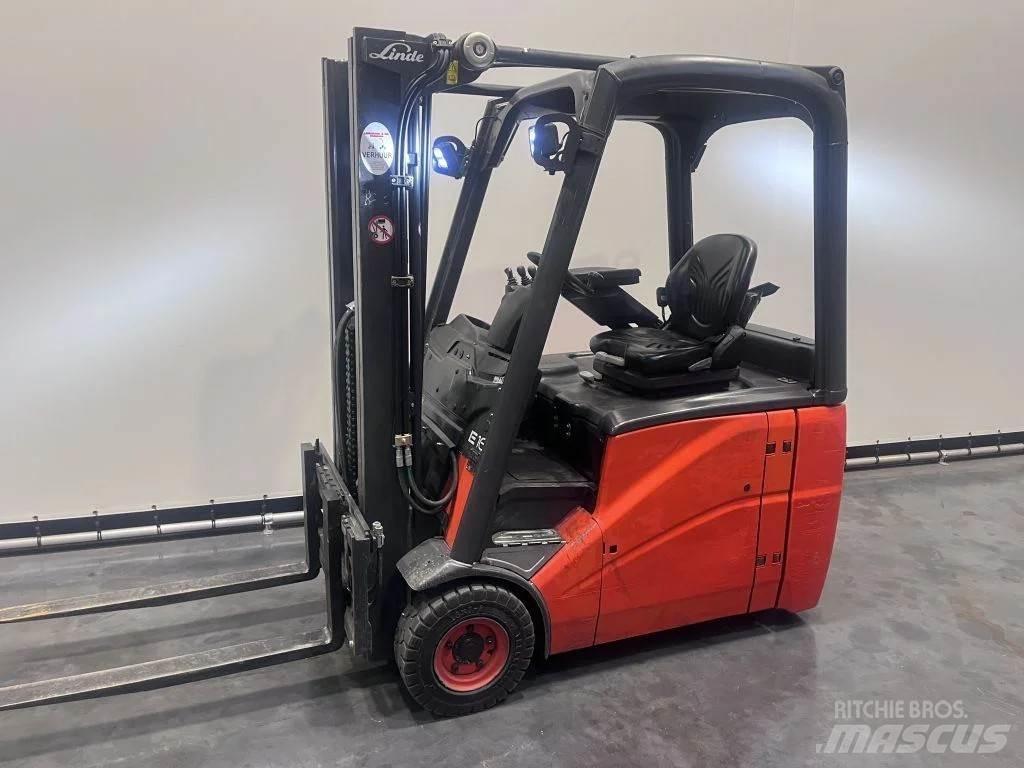Linde E 16 H-01 전동 지게차