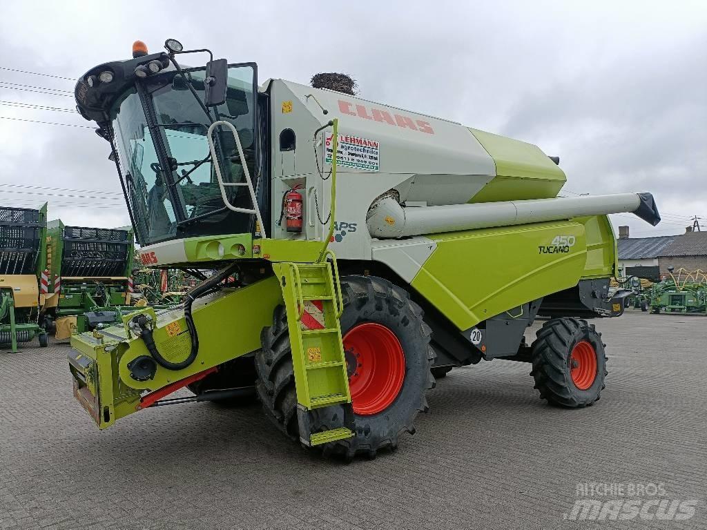 CLAAS Tucano 450 콤바인 수확기