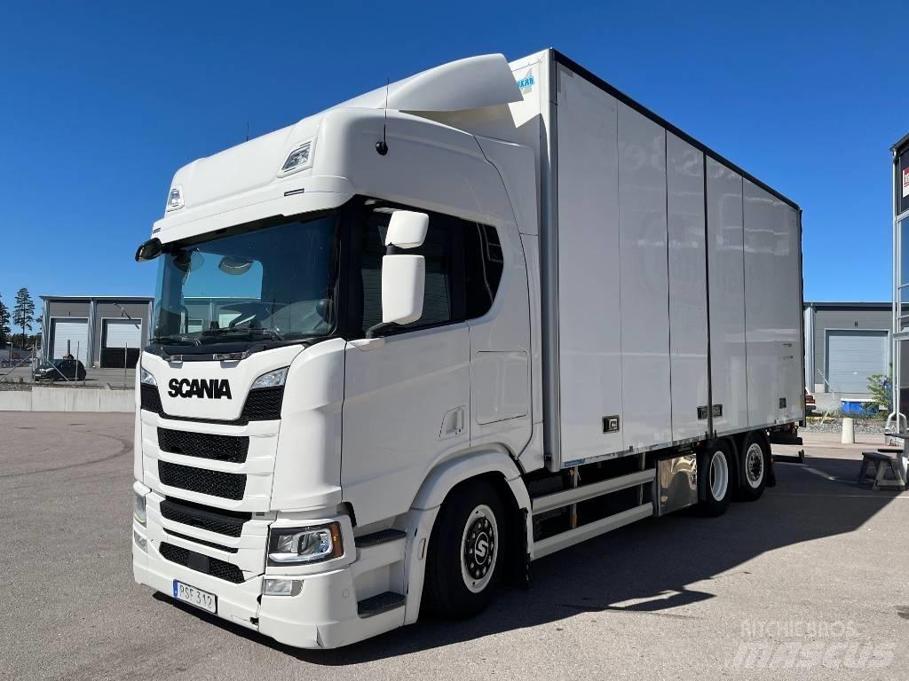 Scania R500B6X2*4NB 탑차 트럭