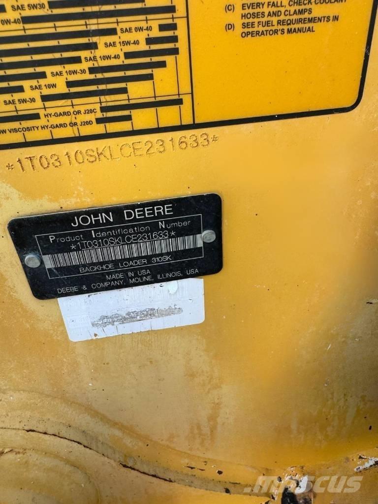 John Deere 310 SK 백호로더