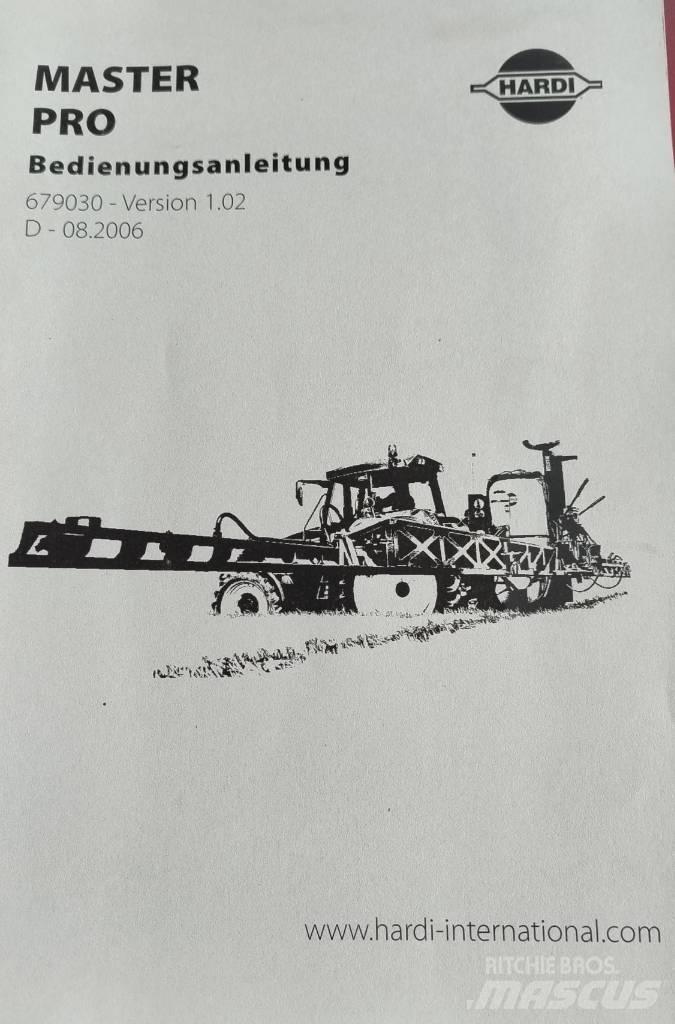 Hardi Master 1200 탑재형 분무기