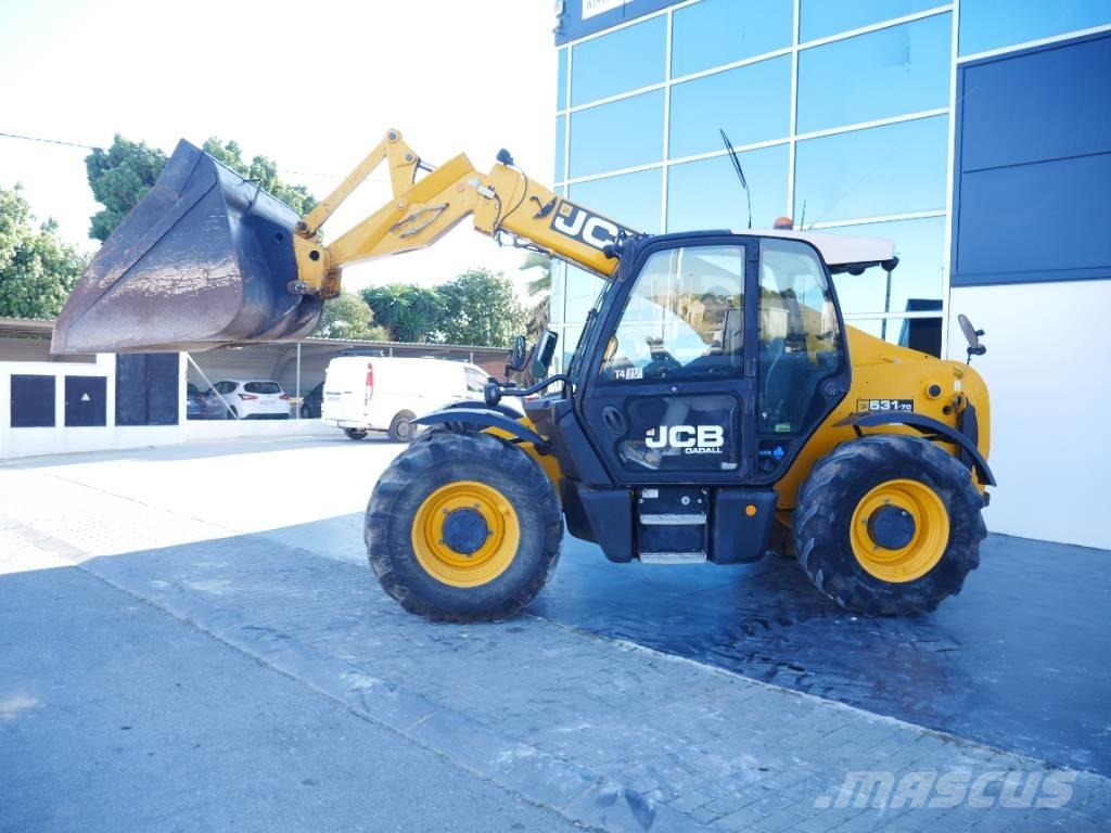 JCB 531-70 Agri Plus 텔러 핸들러