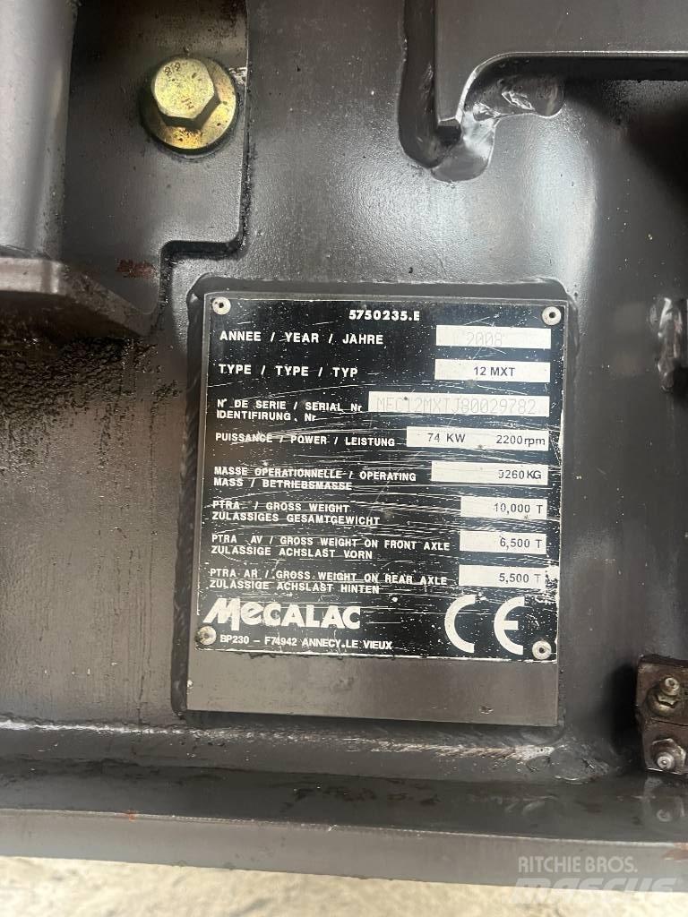 Mecalac 12 M XT  휠 굴삭기