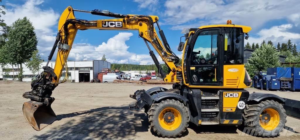 JCB Hydradig 110W  휠 굴삭기