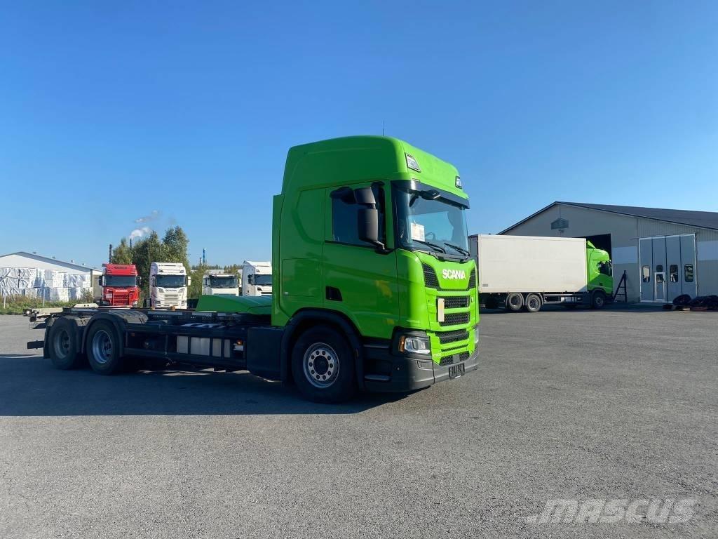 Scania R500 새시 운전실 트럭