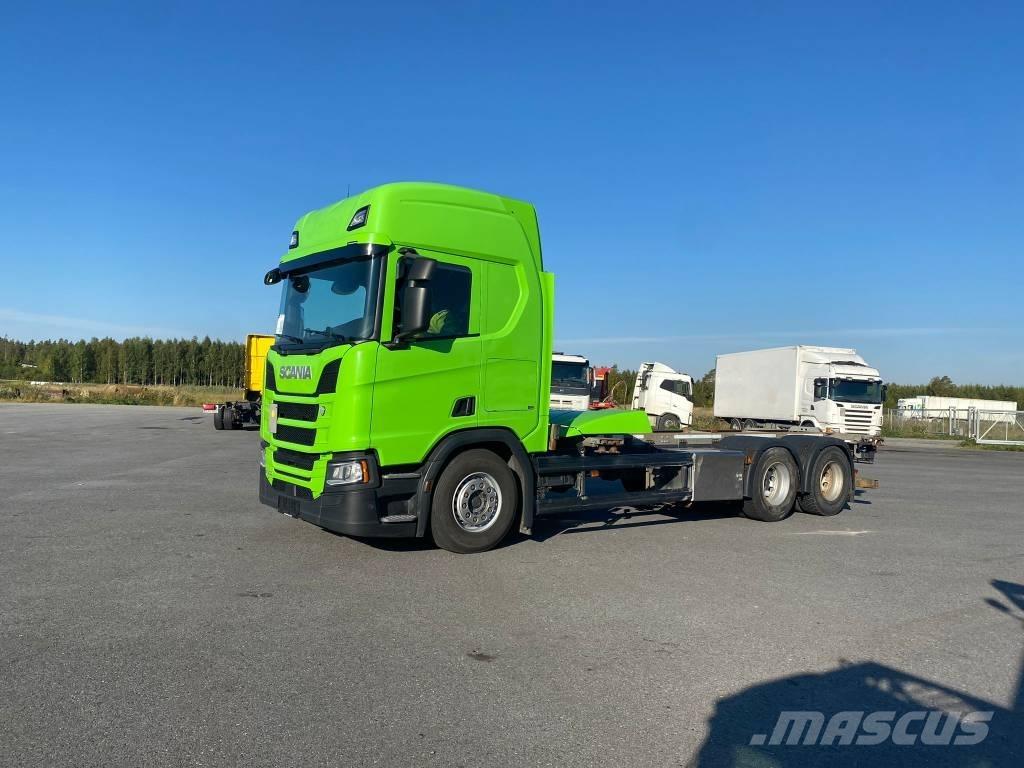 Scania R500 새시 운전실 트럭