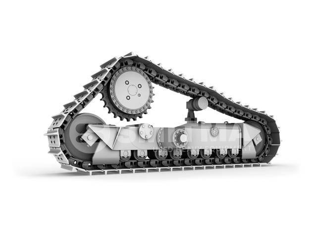 CAT D6H 트랙, 체인 및 언더캐리지