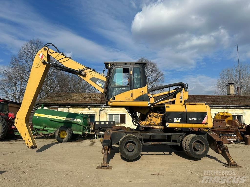 CAT M 318 D MH 폐기물/산업 처리기