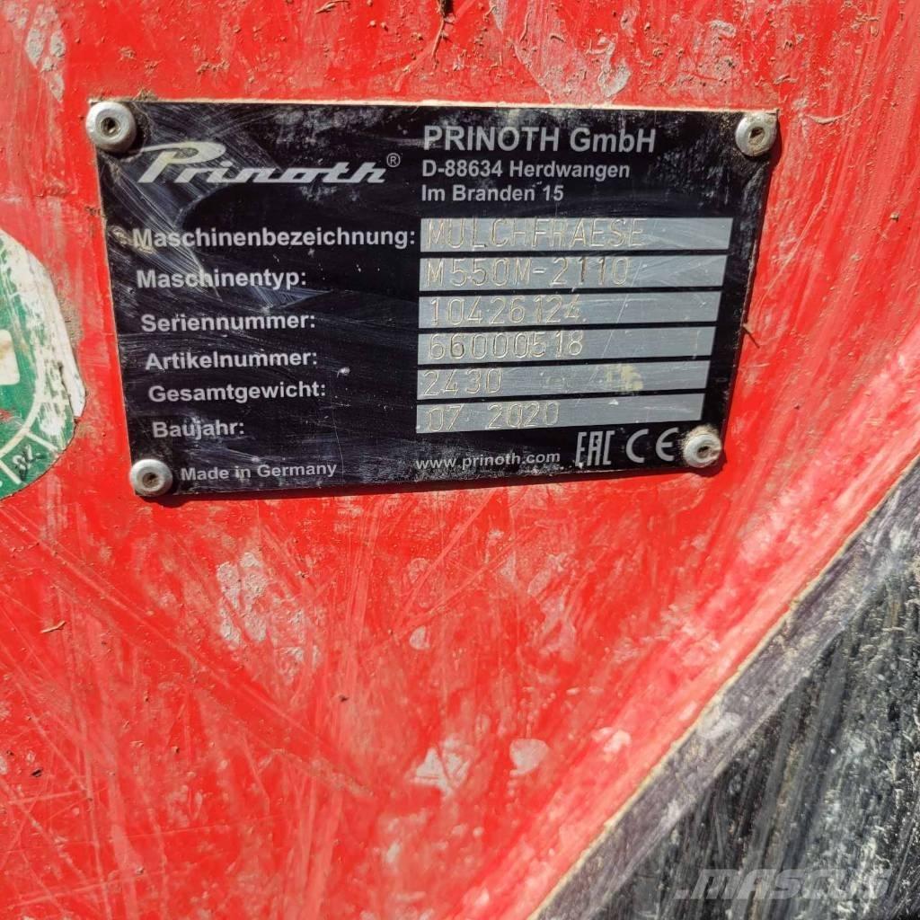 Prinoth Raptor 300r 임업정리 헤드커터기
