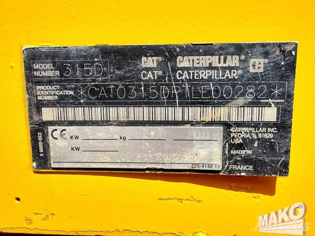 CAT 315 D 대형 굴삭기 29톤 이상