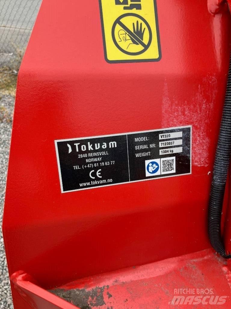 Tokvam VT320 제설 블레이드 및 제설기