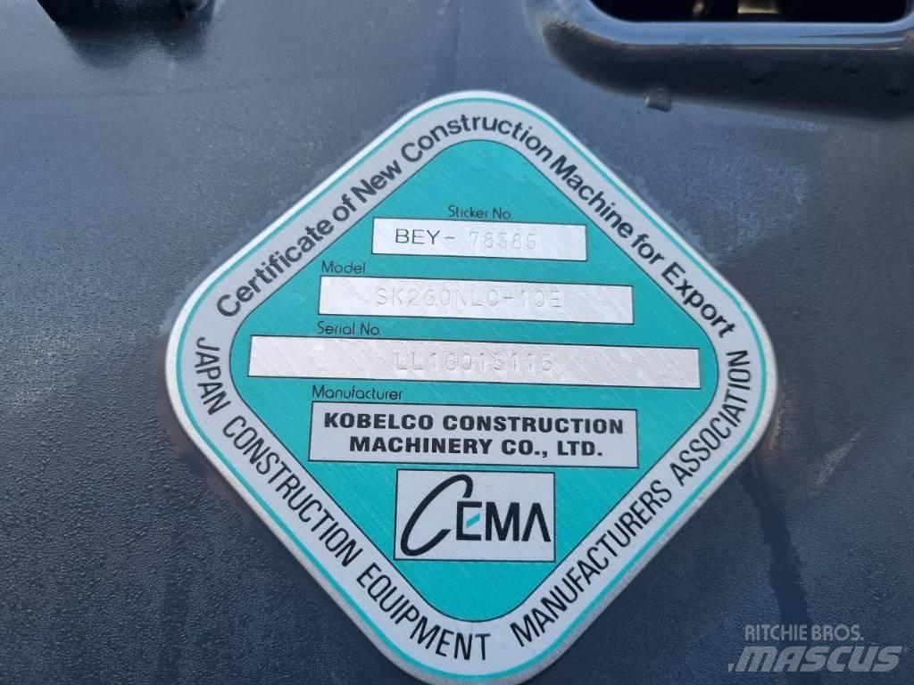 Kobelco SK260NLC 대형 굴삭기 29톤 이상