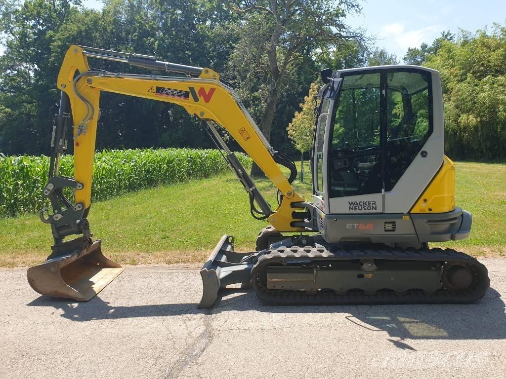 Wacker Neuson ET 58 소형 굴삭기 7톤 미만