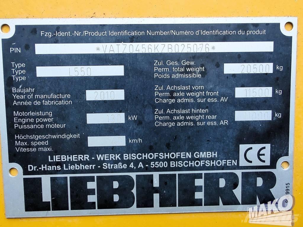 Liebherr L 550  휠로우더