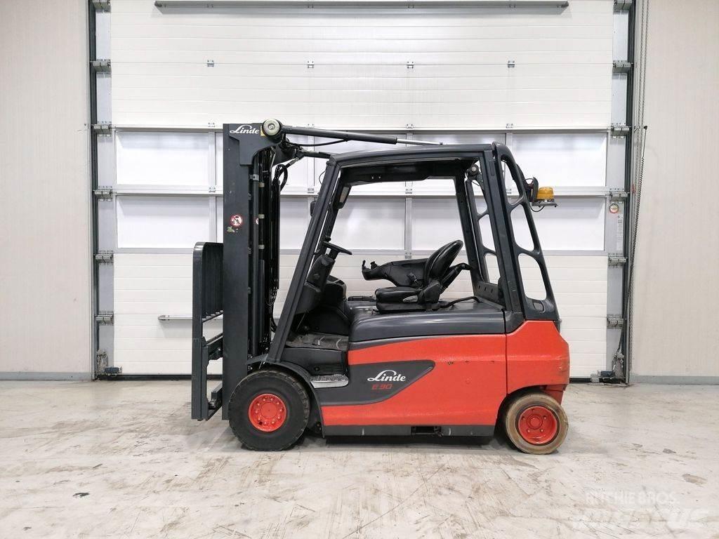 Linde E30L-01 전동 지게차