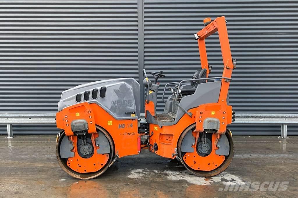 Hamm HD 14 VV 트윈 드럼 롤러