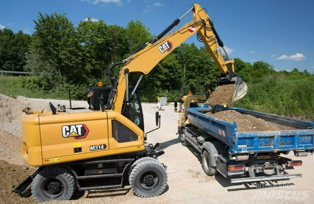 CAT M 314 UTHYRES  휠 굴삭기