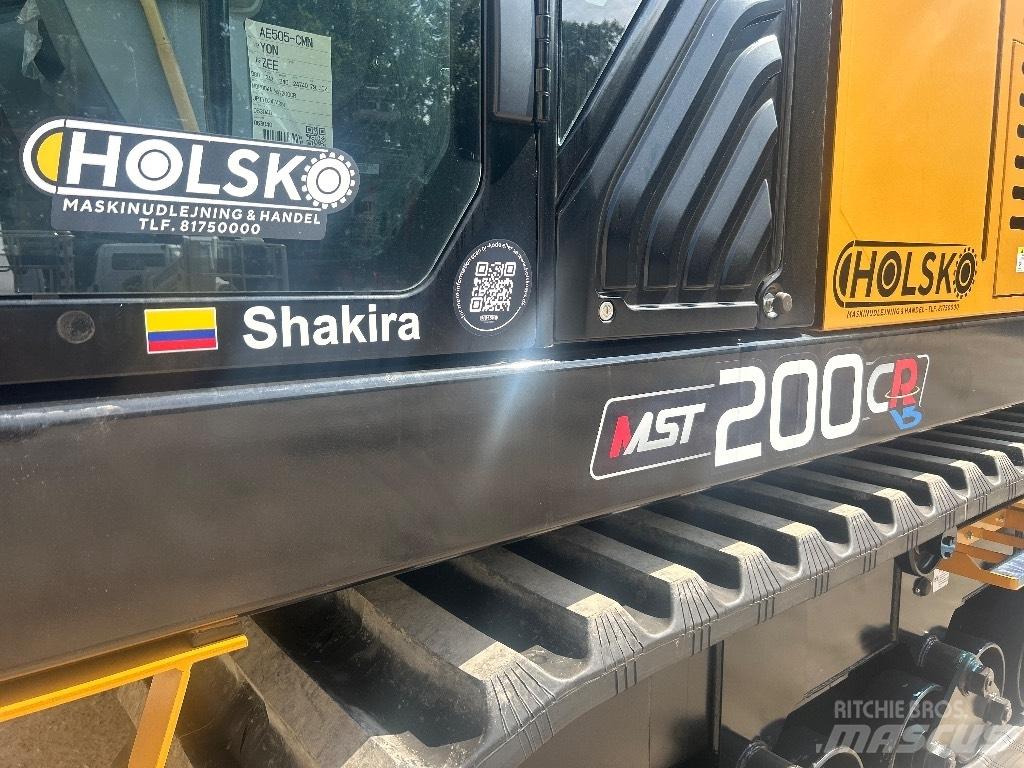 Morooka MST 200 CR  궤도식 덤프