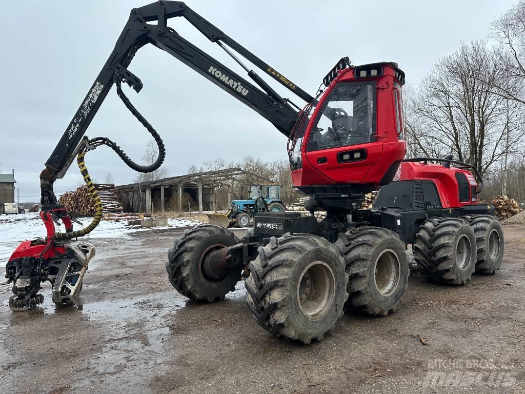 Komatsu 931 원목 하베스터