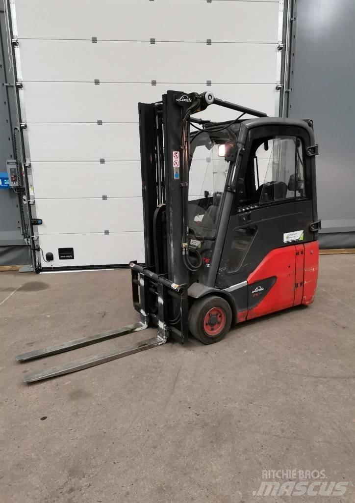 Linde E16-02 전동 지게차