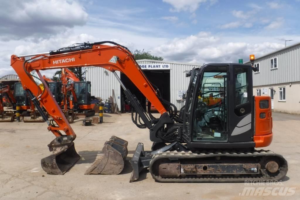 Hitachi ZX 85 US B-6 중형굴삭기 7톤-28톤