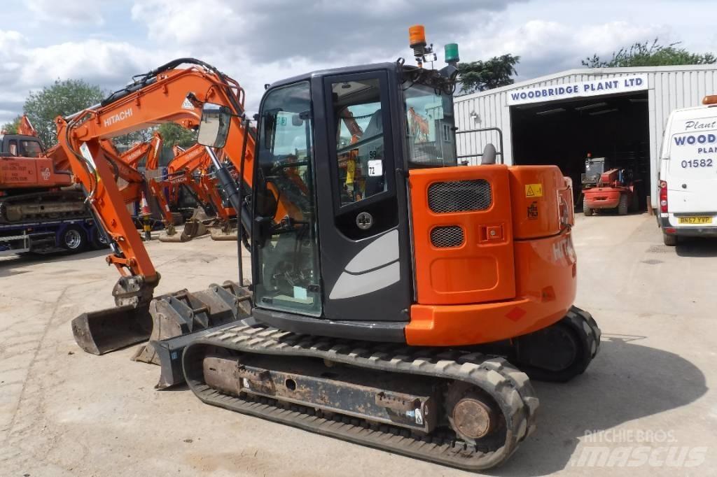 Hitachi ZX 85 US B-6 중형굴삭기 7톤-28톤