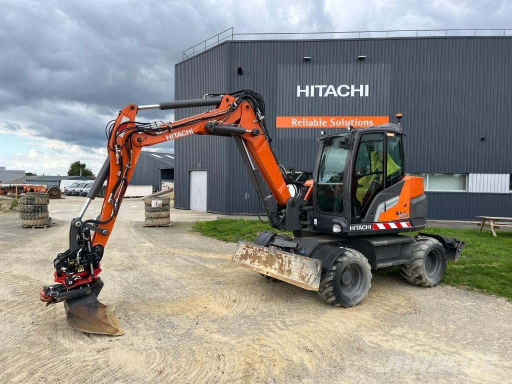 Hitachi ZX95W-7-2P  휠 굴삭기