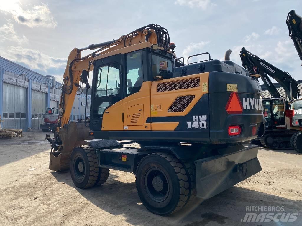 Hyundai HW140W  휠 굴삭기