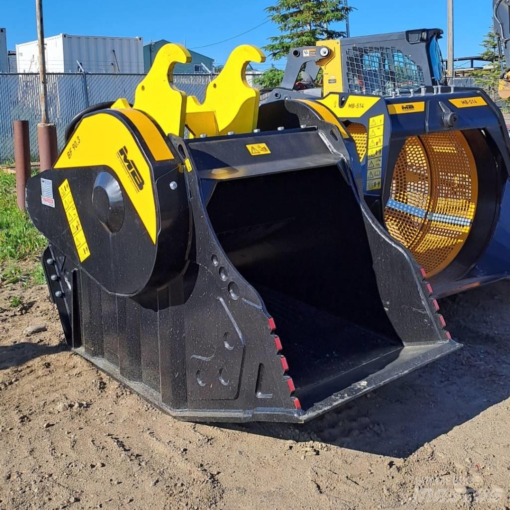 MB Crusher BF90.3 S4 파쇄 버킷