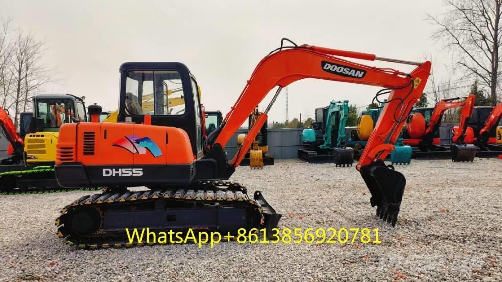 Doosan DH 55 소형 굴삭기 7톤 미만
