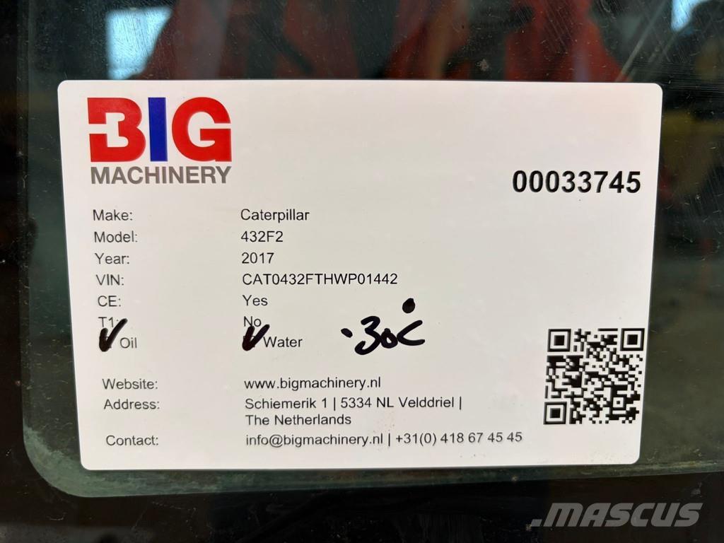 CAT 432F2 백호로더