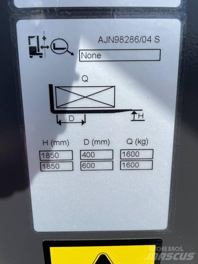 Atlet A160 보행식 리치 지게차