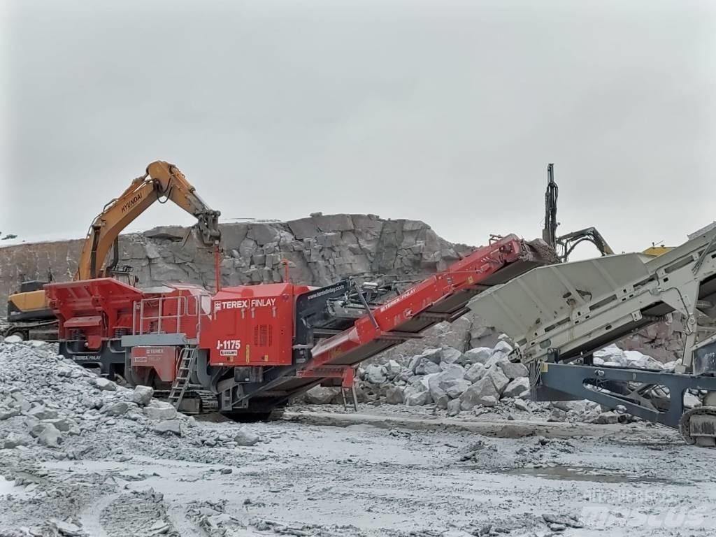 Terex FinlayJ-1175 이동식 분쇄기